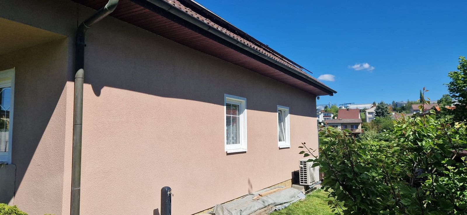 Nová fasáda rodinného domu – Malířské práce Martin Šmídek